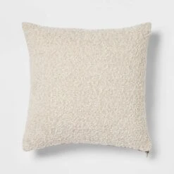 Woven Boucle Square Throw Pillow With Exposed Zipper - Threshold™ 9 Woven Boucle Square Throw Pillow With Exposed Zipper - Threshold™ -Threshold Home Outlet Store GUEST 0156fdc5 10c3 4229 91f3 7cd04c3990d7