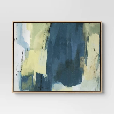 2pk 16" X 20" Abstract Pair Framed Wall Canvases - Threshold™ 2 2pk 16" X 20" Abstract Pair Framed Wall Canvases - Threshold™ - Image 2