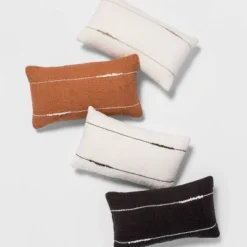 Embroidered Thin Line Lumbar Throw Pillow - Threshold™ -Threshold Home Outlet Store GUEST 0245abf7 37d9 47bd a3d1 e3736bd654da