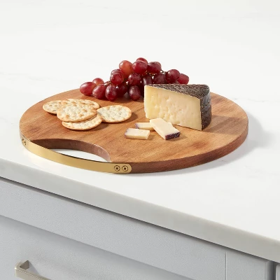 13" Mango Wood Serving Board - Threshold™ 1 13" Mango Wood Serving Board - Threshold™