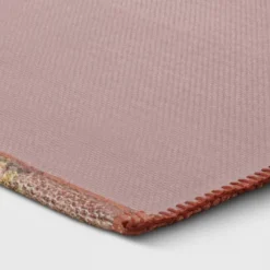 Southbury Washable Printed Diamond Persian Style Rug Rust - Threshold™ -Threshold Home Outlet Store GUEST 0937930e 7b4d 40df a390 3739f7c9d169