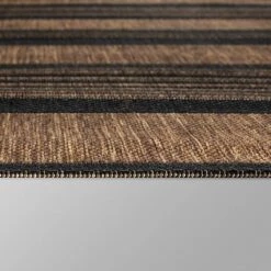 7' X 10' Stripe Outdoor Rug Brown - Threshold™ 5 7' X 10' Stripe Outdoor Rug Brown - Threshold™ -Threshold Home Outlet Store GUEST 093b74d3 613e 471e b714 d048c32800c1