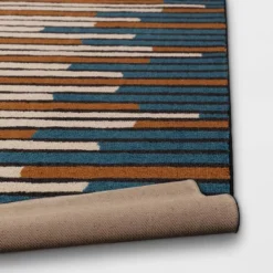 Striped Area Rug Turquoise/Yellow - Threshold™ 7 Striped Area Rug Turquoise/Yellow - Threshold™ -Threshold Home Outlet Store GUEST 0b4a0035 fe47 415b b8bc 835b26f69969