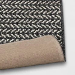 Herringbone Rug Gray - Threshold™ -Threshold Home Outlet Store GUEST 0da3e580 f977 44f0 9609 764ac792932b