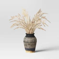 Grass Arrangement In Ceramic Pot Black - Threshold™ 8 Grass Arrangement In Ceramic Pot Black - Threshold™ -Threshold Home Outlet Store GUEST 0efded28 a1c0 4c30 b142 c93cc97829c1
