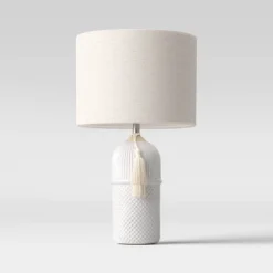 Large Assembled Ceramic Table Lamp White - Threshold™ -Threshold Home Outlet Store GUEST 110180f4 8e56 42b0 95f4 39a5d92c8373
