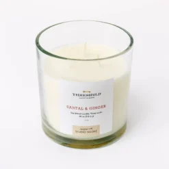 Clear Glass Santal & Ginger Candle White - Threshold™ Designed With Studio McGee -Threshold Home Outlet Store GUEST 133d9fdf 67f9 454f bb07 36d647d7b08b