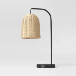 Addison Rattan Table Lamp Brown - Threshold™ -Threshold Home Outlet Store GUEST 13c0a3a6 944c 4c4e a336 319f57cdf7ef