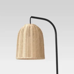 Addison Rattan Table Lamp Brown - Threshold™ -Threshold Home Outlet Store GUEST 18115be0 d520 4a1b 8ec5 a1ebd57528ae