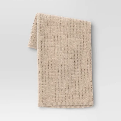 Marled Knit Throw Blanket - Threshold™ 7 Marled Knit Throw Blanket - Threshold™ - Image 7