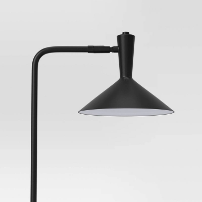 LED Wireless Charging Task Lamp With USB Black (Includes LED Light Bulb) - Threshold™ 3 LED Wireless Charging Task Lamp With USB Black (Includes LED Light Bulb) - Threshold™ - Image 3