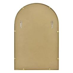 20" X 30" Arched Metal Wall Mirror Brass - Threshold™ -Threshold Home Outlet Store GUEST 1ec84fa7 7875 45c1 a2e8 89ea7099627f