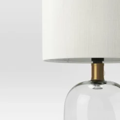 Glass Cylinder Mini Table Lamp With Open Base Clear - Threshold™ -Threshold Home Outlet Store GUEST 1f14c873 4b74 4c73 a623 c80d2dde31a2