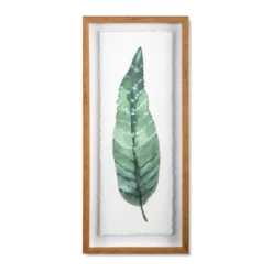 (Set Of 3) 28"x12" Framed Leaves Decorative Wall Art White - Threshold™ -Threshold Home Outlet Store GUEST 214fdd58 752e 4cd5 99b6 07b5a2d55b3e