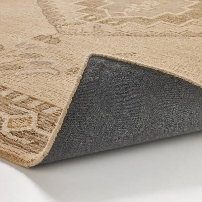 Hand Tufted Persian Style Rug Cream - Threshold™ Designed With Studio McGee 3 Hand Tufted Persian Style Rug Cream - Threshold™ Designed With Studio McGee - Image 3