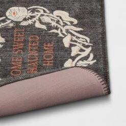1'8"x2'10" Washable 'Home Sweet Haunted Home' Accent Rug - Threshold™ -Threshold Home Outlet Store GUEST 24967322 6367 4650 a198 4d0c198ce04e