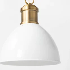 Metal Dome Pendant - Threshold™ Designed With Studio McGee -Threshold Home Outlet Store GUEST 262efb16 6bfd 41a8 9fc9 df4418d4be63