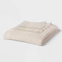 60"x80" Waffle Bed Throw - Threshold™ 7 60"x80" Waffle Bed Throw - Threshold™ -Threshold Home Outlet Store GUEST 26ac8350 1ad1 4f14 bd25 594e542add76