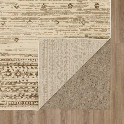 9'x12' Border Dot Motif Area Rug Beige - Threshold™ 4 9'x12' Border Dot Motif Area Rug Beige - Threshold™ - Image 4