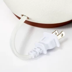 Ceramic Table Lamp With Gingham Print Pleated Shade White (Includes LED Light Bulb) - Threshold™ Designed With Studio McGee 7 Ceramic Table Lamp With Gingham Print Pleated Shade White (Includes LED Light Bulb) - Threshold™ Designed With Studio McGee -Threshold Home Outlet Store GUEST 27cadcf6 3a70 4c09 bf47 cd7e6352c324