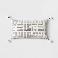 Oversized Modern Geometric Patterned Lumbar Throw Pillow - Threshold™ 10 Oversized Modern Geometric Patterned Lumbar Throw Pillow - Threshold™ -Threshold Home Outlet Store GUEST 28b7b722 9941 41df 9d16 8fd8559f64a7