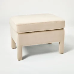 Bellfield Fully Upholstered Ottoman - Threshold™ Designed With Studio McGee -Threshold Home Outlet Store GUEST 2a370d06 e4b4 4713 8a83 7c6f64112654