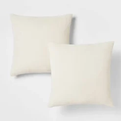 2pk Chenille Square Throw Pillows - Threshold™ -Threshold Home Outlet Store GUEST 2b1db3f9 3b3e 4d1d 83e1 eb7ab7c8a7f6