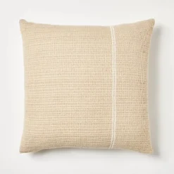 Oversize Embroidered Striped Throw Pillow Cream - Threshold™ Designed With Studio McGee -Threshold Home Outlet Store GUEST 2d9f3b4e 666b 4f8a b85f 53eccfa35884