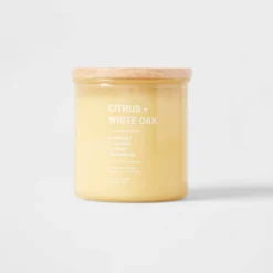 Wellness Jar Citrus And White Oak Candle Yellow - Threshold™ 13 Wellness Jar Citrus And White Oak Candle Yellow - Threshold™ -Threshold Home Outlet Store GUEST 2ed91f4f 6994 434b 8b99 5124507b0825