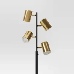 Dean Spotlight Floor Lamp Black/Brass (Includes LED Light Bulb) - Threshold™ 5 Dean Spotlight Floor Lamp Black/Brass (Includes LED Light Bulb) - Threshold™ -Threshold Home Outlet Store GUEST 2f16513e 21a0 40c4 b946 c34743de6af1