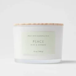 Wood Lidded Glass Wellness Peace Candle - Threshold™ 7 Wood Lidded Glass Wellness Peace Candle - Threshold™ -Threshold Home Outlet Store GUEST 2feb914f 8f52 46ab 912d 8ae6fe7aa3f3