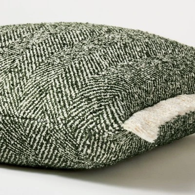 Herringbone With Frayed Edges Throw Pillow - Threshold™ Designed With Studio McGee 3 Herringbone With Frayed Edges Throw Pillow - Threshold™ Designed With Studio McGee - Image 3