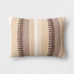 Ombre Striped Lumbar Throw Pillow - Threshold™ -Threshold Home Outlet Store GUEST 3474b03c 3aa2 4135 ae43 bb643cc4c6cc