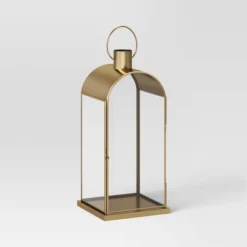 Metal Lantern Gold - Threshold™ -Threshold Home Outlet Store GUEST 385b49cb baa9 4022 8af0 f09dff4f5610