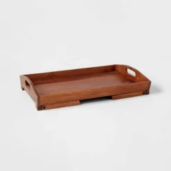 22" X 14" Wood Signature Bed Tray - Threshold™ -Threshold Home Outlet Store GUEST 38930afa 73f3 416f a8f9 eea4a712b3be