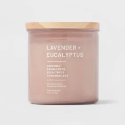 Glass Jar Lavender And Eucalyptus Candle - Threshold™ 7 Glass Jar Lavender And Eucalyptus Candle - Threshold™ -Threshold Home Outlet Store GUEST 3db36f68 f2c9 4561 a858 68d6584366c0