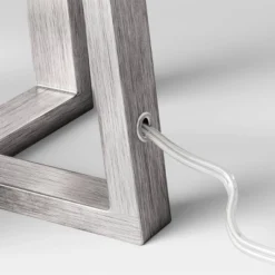 Brushed Linear Large Lamp Base Silver - Threshold™ -Threshold Home Outlet Store GUEST 3e3a1e66 c48f 4459 a921 1a6887f4340d