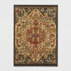 Floral Woven Medallion Persian Rug - Threshold 11 Floral Woven Medallion Persian Rug - Threshold -Threshold Home Outlet Store GUEST 3eb86cbc 044a 4e0d ad92 c20f1928d94e