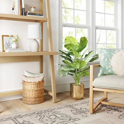 Medium Brass Planter - Threshold™ 1 Medium Brass Planter - Threshold™