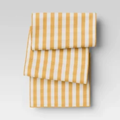Cotton Gingham Check Table Runner Yellow - Threshold™ -Threshold Home Outlet Store GUEST 42864719 c87f 4be7 97d0 c2420eb95779