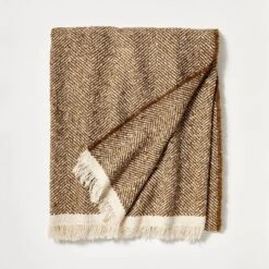 Herringbone Frayed Edges Throw Blanket - Threshold™ Designed With Studio McGee 8 Herringbone Frayed Edges Throw Blanket - Threshold™ Designed With Studio McGee -Threshold Home Outlet Store GUEST 42c9f33b f230 4f6c ac0e bec2802f98fa