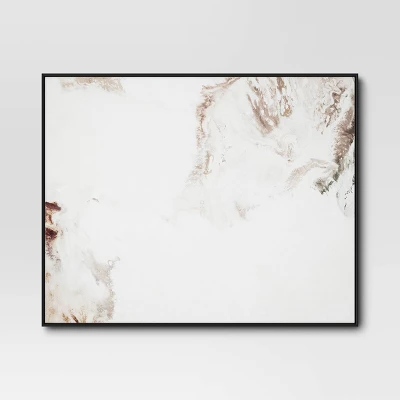 30" X 24" 2pk Marble Framed Printed Canvases Black/Tan - Threshold™ 2 30" X 24" 2pk Marble Framed Printed Canvases Black/Tan - Threshold™ - Image 2
