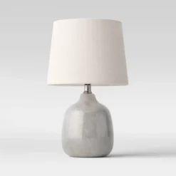 Assembled Ceramic Table Lamp Gray - Threshold™ 9 Assembled Ceramic Table Lamp Gray - Threshold™ -Threshold Home Outlet Store GUEST 43f55026 adf3 4fce aed3 817994ff6d0e