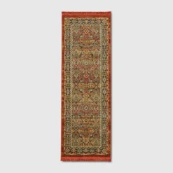 Damask Woven Persian With Fringe Rug - Threshold™ -Threshold Home Outlet Store GUEST 44fe94c6 139c 4b1c 8b34 9fa50a22133e