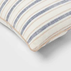 Woven Striped With Plaid Reverse Throw Pillow - Threshold™ -Threshold Home Outlet Store GUEST 4938b7b3 c259 4afa 9a6d 3d8d9bd31981