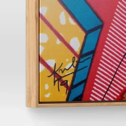 30" X 30" Pattern Portrait By Adekunle Adeleke Framed Wall Canvas - Threshold™ -Threshold Home Outlet Store GUEST 49b2e441 5288 474d b0bf 3d184c79c530