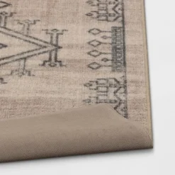 Hancock Distressed Center Motif Rug Beige - Threshold™ -Threshold Home Outlet Store GUEST 4bbd6258 398e 4e4d aeee d99a96f344f3