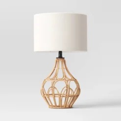 Boho Rattan Table Lamp Brown - Threshold™ 8 Boho Rattan Table Lamp Brown - Threshold™ -Threshold Home Outlet Store GUEST 4be0740d dff7 4a84 a722 18ef47f2b819