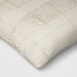 Textural Solid Square Throw Pillow Off-White - Threshold™ -Threshold Home Outlet Store GUEST 4d16579b 46b2 433b b8bd 82d8cf5ae1f6