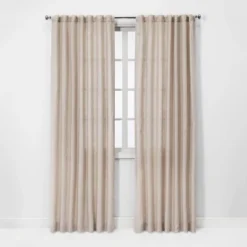 1pc Light Filtering Linen Window Curtain Panel - Threshold™ 7 1pc Light Filtering Linen Window Curtain Panel - Threshold™ -Threshold Home Outlet Store GUEST 4db17cab 22b1 49a0 9537 7c04d068a2c5
